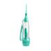 Cordless Water Flosser Non-Electric Portable , Manual Air Pressure Simple Operation, Bottle Strengthening Dental Oral Irrigator for Home & Travel, Green