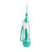 Cordless Water Flosser Non-Electric Portable , Manual Air Pressure Simple Operation, Bottle Strengthening Dental Oral Irrigator for Home & Travel, Green