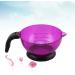 Minkissy Hair Coloring Bowl - DIY Purple Dyeing Bowl for Hair Colorists - Buy Online on GoSupps.com