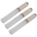 Silicone Lip Brush Set | Soft Transparent Handle | Portable Lipstick Applicators with Storage Box (3pcs) - Perfect for Travel - Buy Online on GoSupps.com