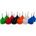 18 Pcs Precision Tip Applicator Bottles with 2 Funnel, 0.5 oz Translucent Glue Bottles - Multicolor Lids - MYYZMY - Buy Online on GoSupps.com