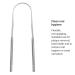 Calakono Stainless Steel Tongue Scraper | Portable Tongue Cleaning Brush for Adults | Reduce Bad Breath & Enhance Oral Hygiene - Buy Online on GoSupps.com