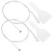 Ciieeo 1 Set Deicing Shovel Fridge Drain Cleaning Tool Freezer Drain Hole Remover Refrigeration Tools Home Gadgets and Accessories Fridge Cleaning Kit Refrigerator Suite Plastic