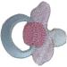 TOMASELLI MERCERIA Iron-on Pink Baby Embroidery Patch - 4 cm Pacifier Dummy Accessory | International Shipping Available - Buy Online on GoSupps.com