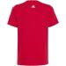Buy adidas Kids U Lin Tee T-Shirt (Short Sleeve) - 176 Better Scarlet/White | International Shipping Available - Buy Online on GoSupps.com