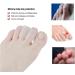 Dr. Pedi Toe Protectors - 5 Pairs Toe Sleeves for Hammer Toe Relief and Pain Prevention - Buy Online on GoSupps.com