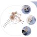 FRCOLOR Butterfly Flower Hairpin Hair Accessories Rhinestone Hair Clip Chinese Decor Decorative Hairpin Floral Hair Sticks for Buns Styling Hair Clips Fine China Imitation Pearls Miss - Buy Online on GoSupps.com