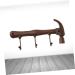 Alipis Storage Rack Door Rack Robe Hooks Door Organizer Door Hooks Decorations Door Frame Wrought Iron medium Picture 1 - Buy Online on GoSupps.com