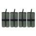 BESPORTBLE 4pcs Outdoor Shade Canopy Sand Bags Outdoor Sand Bags Canopy Weights Bags Sandbag Windproof Army Green