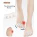 Soft Gel Toe Spacers - 3 Pairs for Toe Alignment & Pain Relief | Bunion Corrector & Toe Straighteners for Men & Women - White - Buy Online on GoSupps.com