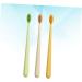 Frcolor 3ST Eco-Friendly Toothbrushes | Comfortable Sustainable Dental Brushes with Small Head & Surprise Colors - Perfect for International Shipping - Buy Online on GoSupps.com
