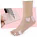 Mikikit 30 Sheets Flannel Footsticker Ball of Foot Cushions Multitools Feet Callus Pads Heel Stickers Heel Cushion Pads Callus Cushions Elastic Flex Tools Pink Breathable Insole - Buy Online on GoSupps.com