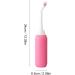 Virtcooy Portable Bidet Bottle - 500ml Travel & Camping Perineal Cleaner with Storage Bag - Ideal for Post-Partum & Personal Hygiene - Pink - Buy Online on GoSupps.com