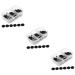 Beavorty Lot De 3 De Pon age Pour P dicure De Pon age Rempla ables Pour Lime Pieds liminateur De Peaux Mortes 72 Pi ces X 3