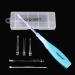 Airgoesin Tonsil Stone Remover Tool Kit - 5 Adapters Tips, Tonsillolith Pick, Case & Gift - Blue - Buy Online on GoSupps.com