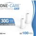ONE-CARE Plus Safety Pen Tips 30G x 5mm - Universal Comfort Design Box of 100 | International Shipping Available - Buy Online on GoSupps.com