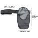 Adjustable Ostomy Bag Cover with Water-Resistant Closure - Washable Black Pouch Holder for Ileostomy and Urostomy - Men and Women - Buy Online on GoSupps.com
