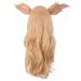 Shop Blonde Curly Long Wig - Human & Synthetic Anime Cosplay Hair for Women | International Shipping - Buy Online on GoSupps.com