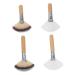 FRCOLOR 12 Pcs Loose Powder Brush Makeup Brush Blush Brush Setting Powder Brush Fan Makeup Powder Brush Makeup Tools Facial Makeup Brush White Hairdressing Gown Nylon Miss Face Brush Large