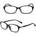 ACXZ Flexible TR90 Reading Glasses for Men & Women - Radiation Safe Stylish Purple & Black - Strength Options 1.0 to 3.0 - Buy Online on GoSupps.com