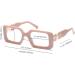 SOOLALA The Reading Glasses Company Blue Light Blocking Womens Reading Glasses Pink 0.0 x - Buy Online on GoSupps.com