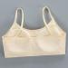 Ausuky Kids Girl Student Cotton Puberty Training Bra - Beige | Breathable & Comfortable - Buy Online on GoSupps.com