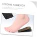 NOLITOY Height Increase Half Pads 4 Pairs Anti-Slip Cushions for Men & Women | Comfortable Shoe Lift & Suede Heel Pads for Sports - Buy Online on GoSupps.com