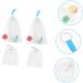 Baluue 4pcs Foaming Net Facial Foaming Nets Foamer Pouches Soap Pouch Pe - Buy Online on GoSupps.com