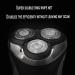Buy Head Shaver for Men - Waterproof Electric Razor Powerful Rotary Wet/Dry Grooming Rechargeable Beard Shaving - Buy Online on GoSupps.com