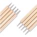 TOSSPER 5pcs 2-Way Wooden Dotting Pen Set | Marbleizing Tool & Nail Art Dotting Kit for Creative Designs - International Shipping Available - Buy Online on GoSupps.com