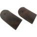 Hide & Drink Leather Thimble Set - 3 Pairs (6 Pieces) | Finger Protector for Sewing, Quilting, Hand Applique | Handmade with 101 Year Warranty - Bourbon Brown - Buy Online on GoSupps.com
