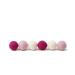 Lucybalu X Hello Kitty Filz Balls for Cats I Cat Toys I Catal Balls from Filz |Cats toys |Natural toy for cats |Play balls for cats fair from Nepal |6 pieces |Pink