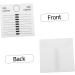 minkissy 1pc Eyelash Spacer Eyelash Plate Eyelash Gasket Eyelash Supplies Glass Stand Eye Lash Eyelash Grafting Accessory Eyelash Board Lash Grafting Gasket Epoxy Accessories Extend Tray - Buy Online on GoSupps.com