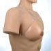 Knobco One-Strap Silicone Breast Prosthesis for Mastectomy - Adjustable Right/Left Side Breast Forms - Size L (Brown) - Buy Online on GoSupps.com