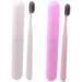 Mobestech 6 Pcs Toothbrush Set - Eco-Friendly Toothbrushes & Toothpaste for Home Use - Buy Online on GoSupps.com