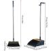Broom and Dustpan Set - Sweeping Floor and Dustpan with Long Handle | Household Cleaning Accessories for Kitchen Living Room Bedroom Balcony Study Laundry Garage - Buy Online on GoSupps.com