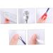 Mikinona Cuticle Pusher Barber Station Organizer Orange Hair Bow Nail Gel Polish Nail Pusher Manicure Tools Pusher Gel Cuticle Trimmer Gel Polish Remover Portable Nail Polish Symphony - Buy Online on GoSupps.com