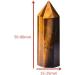 Natural Tiger Eye Stone Crystal Point - 60-70mm Mineral Ornament for Home Decor & DIY Gifts - Buy Online on GoSupps.com