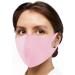 Reusable Face Mask GENERISE Stylish Face Mask x3 - Polyurethane Breathable Washable Face Mask - Unisex (Pink) - Buy Online on GoSupps.com