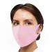 Reusable Face Mask GENERISE Stylish Face Mask x10 - Polyurethane Breathable Washable Face Mask - Unisex (Pink)