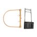 Esquirla Shampoo Basin Equipment Water Circulation Frame Flexble Use Metal Hair Salon Hair Washing Shampoo Bed Accessories for Salon
