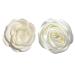 MYhose Milk White Flowers Hair Clip - Artificial Camellia Rose Alligator Hairpins for Women - Buy Online on GoSupps.com