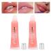 2pcs Lip Plumping Serum & Glitter Lip Gloss Set - Long Lasting Makeup for Full Lips - International Shipping Available - Buy Online on GoSupps.com