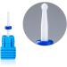 Blue Ceramic Nail Drill Bit Set - 3/32 Inch Manicure Pedicure Tool for Electric Machines - Salon Quality Nail Art Drills for Cuticle Care and Gel Polishing (4PCS) - Buy Online on GoSupps.com