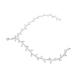 GLSTOY Bridal Headwear Forehead Headpiece Rhinestone Hair Accessory Bride Headpieces Women Head Chain Jewelry Rhinestone Head Chain Wedding Head Jewelry Rhinestone Headpiece Metal Jewelry
