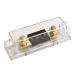Heschen Car Audio Video Stereo ANL Fuse Holder 0 2 4 Gauge In & Out with 120Amp ANL fuse