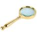 Magnifying Glass 10 Times High-Definition Handheld Optical Lens is Suitable for Children Students with The Elderly to Read and Identify The Repair of The Elderly HD Expansion Mirror Good Times
