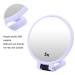 YYOYY Portable Travel Mirror - 5X Magnifying Folding Cosmetic Mirror - Desktop Makeup Mirror (Purple) - Buy Online on GoSupps.com