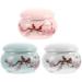 Glaze Ceramic Jars Small Light Weight with Lid Portable Cosmetics Dispenser Household Storage Jars - Buy Online on GoSupps.com