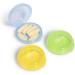 Portable Opret Tablet Box for 3 Pills | Small Vitamin Organizer - Yellow Green & Blue - Buy Online on GoSupps.com